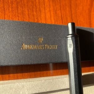 Audemars Piguet Ballpoint Pen - Black Color - Rare - Brand New - Royal Oak Shape